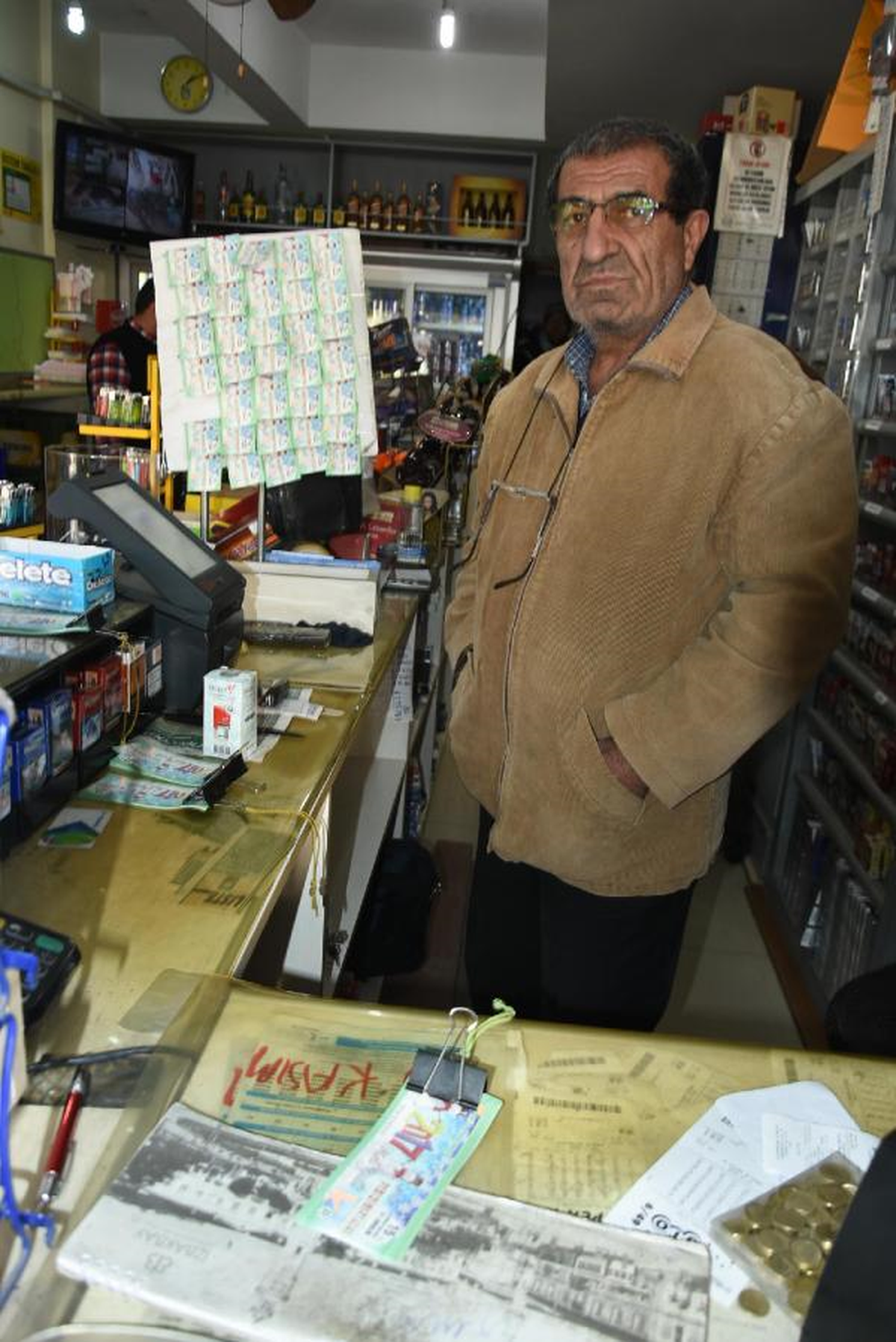 Piyango Bileti Hırsızlığı Kamerada