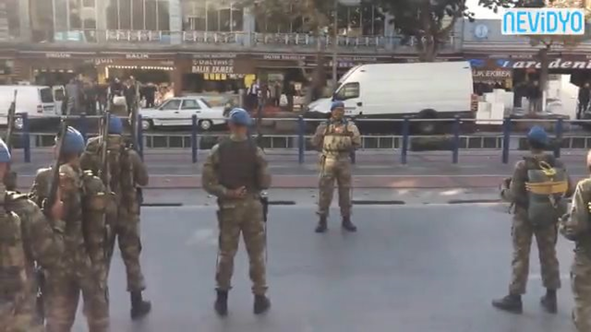 Saldırının Hedefi Olan Komandolar, Şehri Böyle İnletmişti!