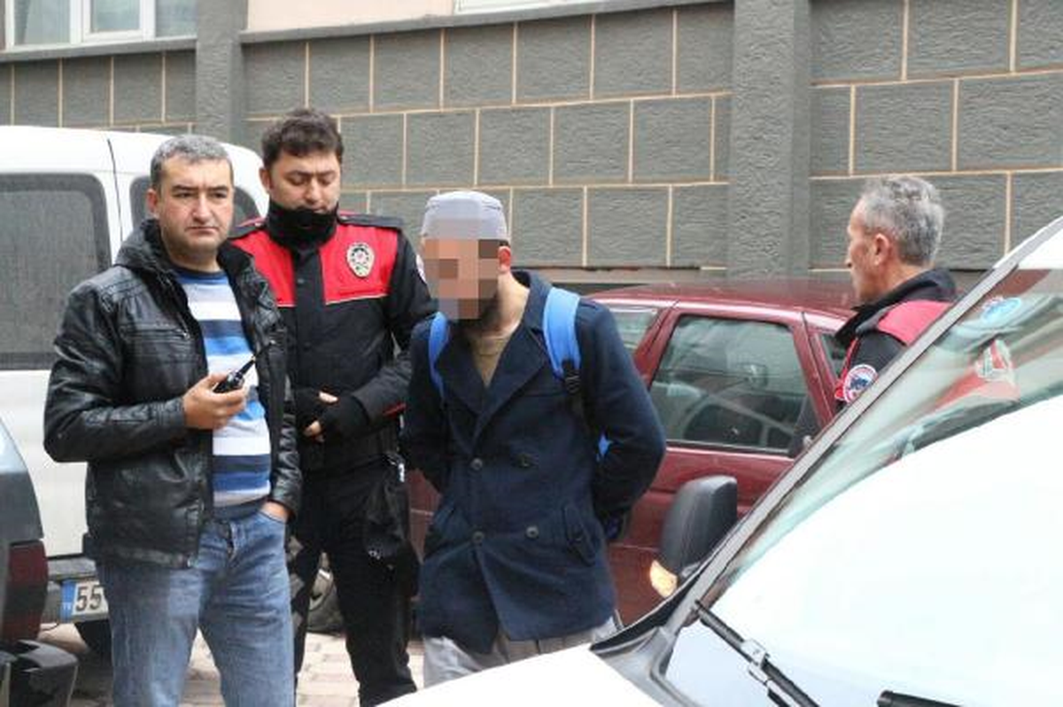 Samsun\'da Canlı Bomba Paniği