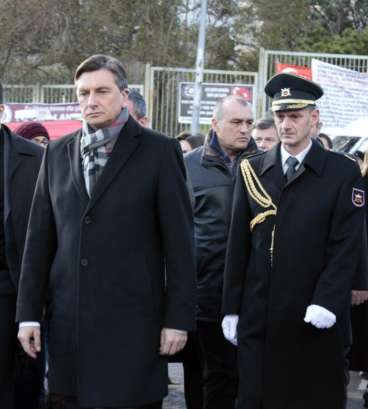 Slovenya Cumhurbaşkanı Pahor, Şehitler Tepesi\'ni Ziyaret Etti