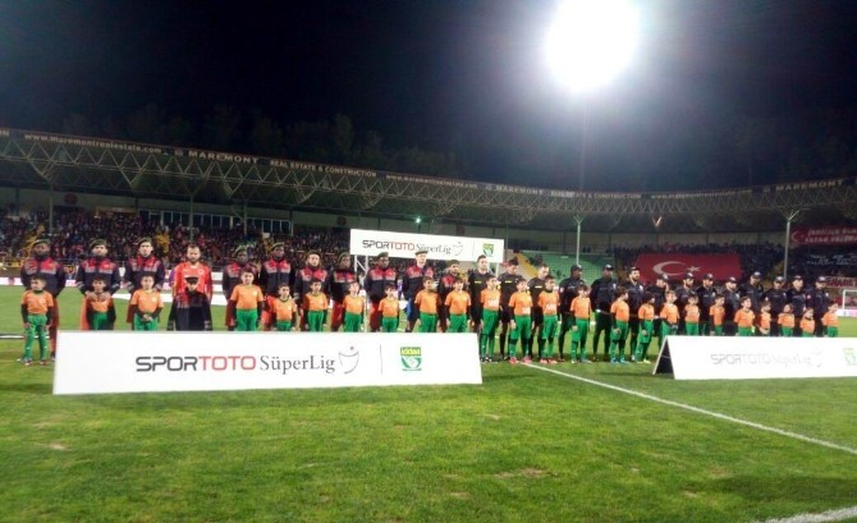 Alanyaspor - Akhisar Maçında Asker ve Polise Destek