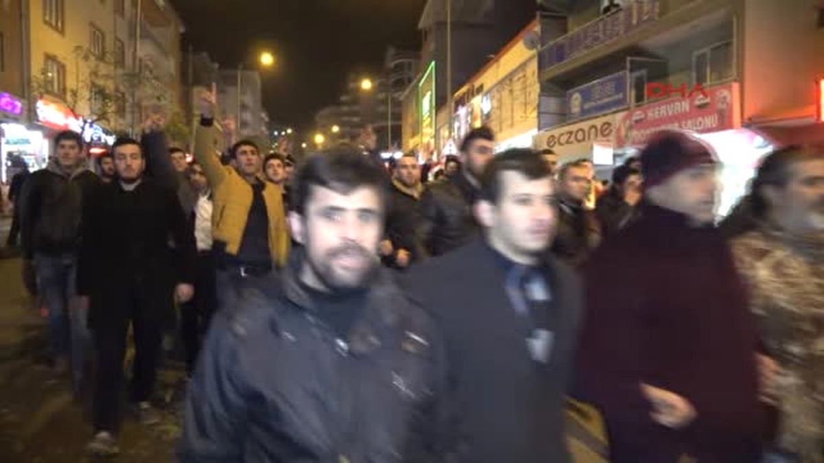 Bursa\'da Teröre Tepki Yürüyüşü