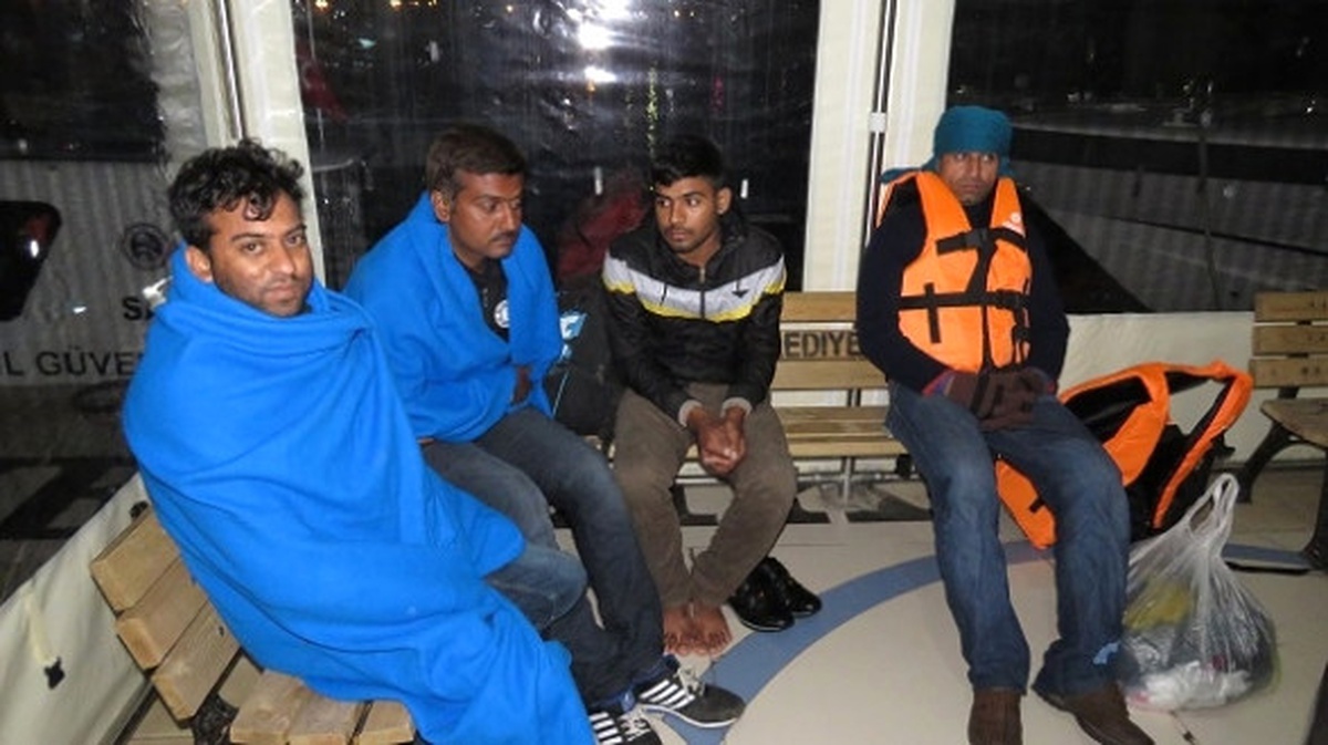Çanakkale\'de 34 Yabancı Uyruklu Yakalandı