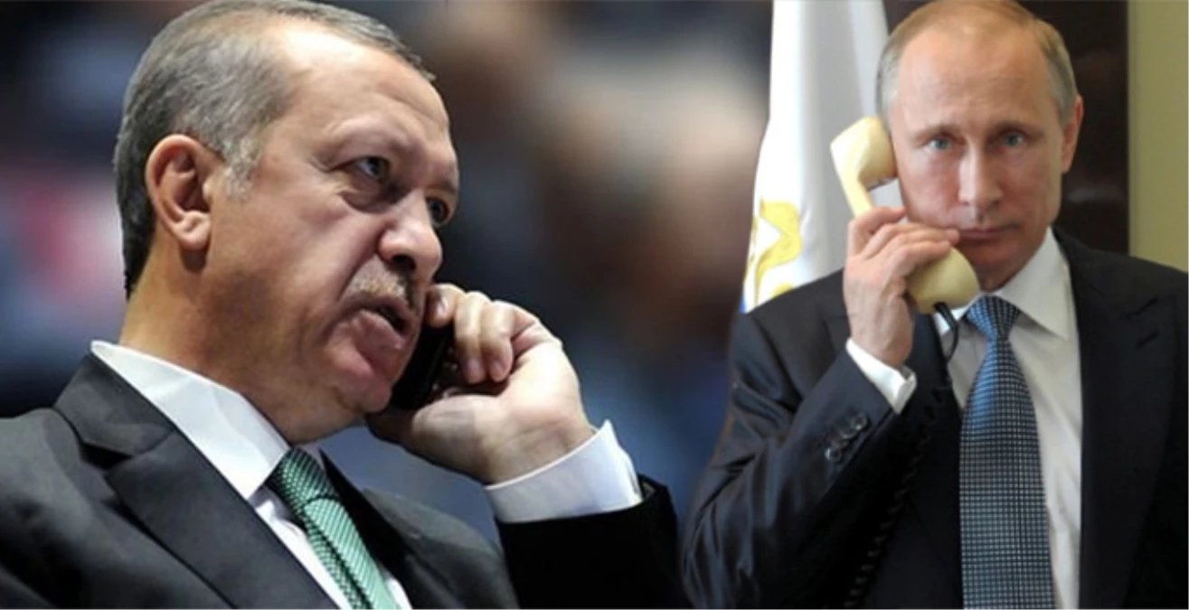 Cumhurbaşkanı Erdoğan, Rusya Lideri Putin\'le Telefonla Görüştü