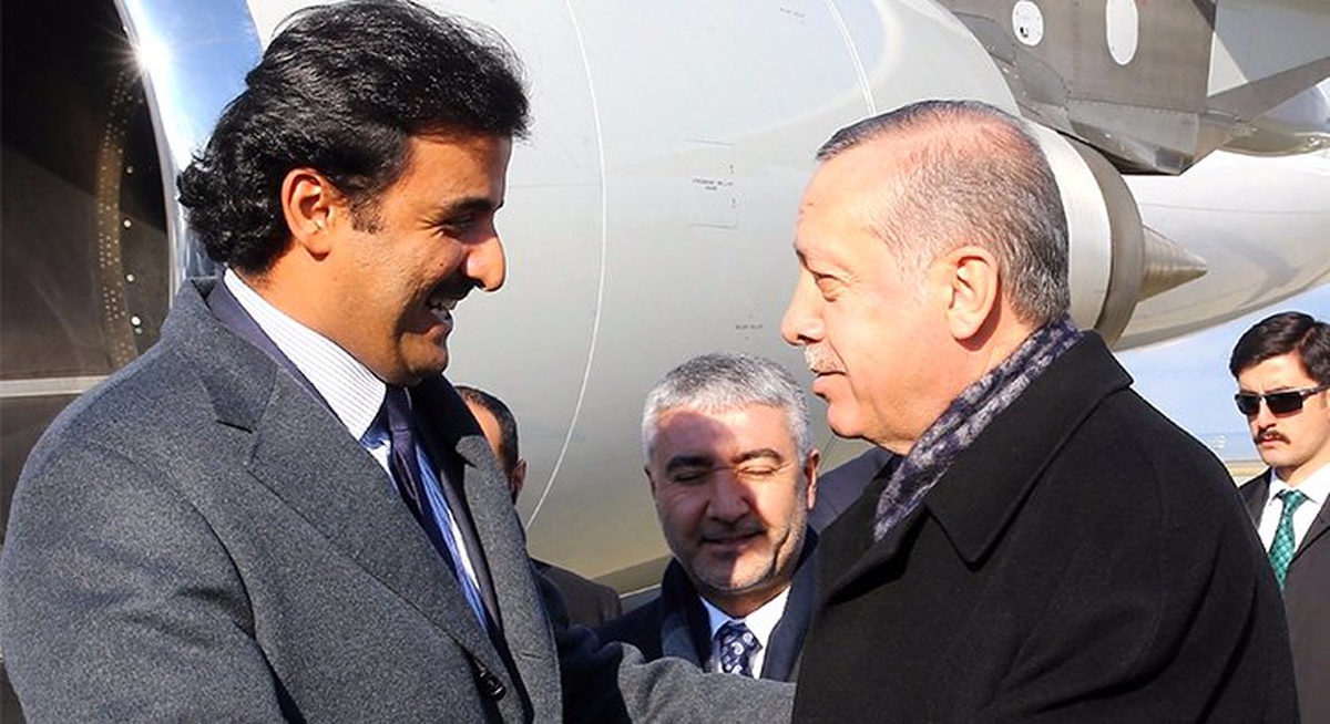 Cumhurbaşkanı Erdoğan ve Katar Emiri Al Sani Trabzon\'da