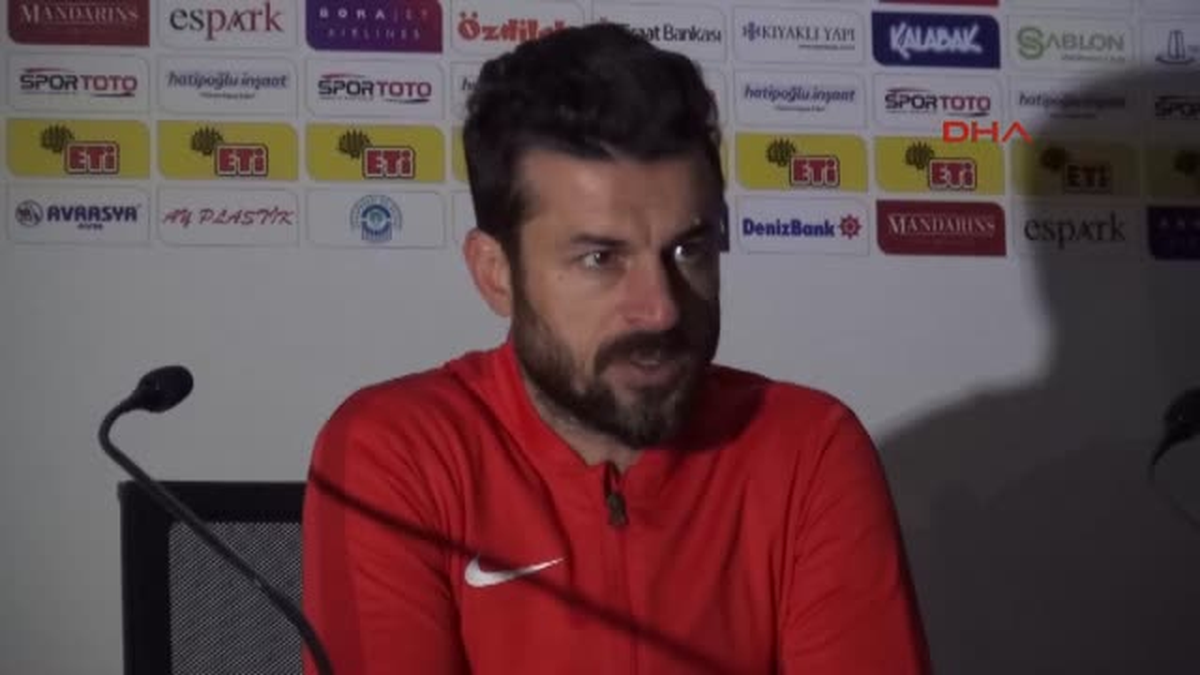 Denizlispor Teknik Direktörü Ali Tandoğan Inandık ve Kazandık