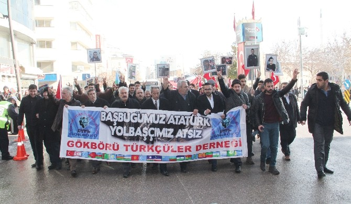 Elazığ\'da \'Teröre Lanet\' Yürüyüşü