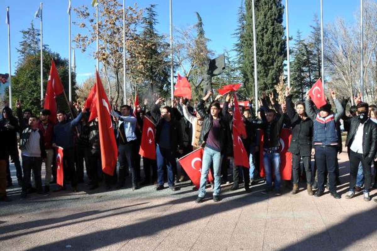 Gaziantep\'te Terör Saldırıları Protesto Edildi