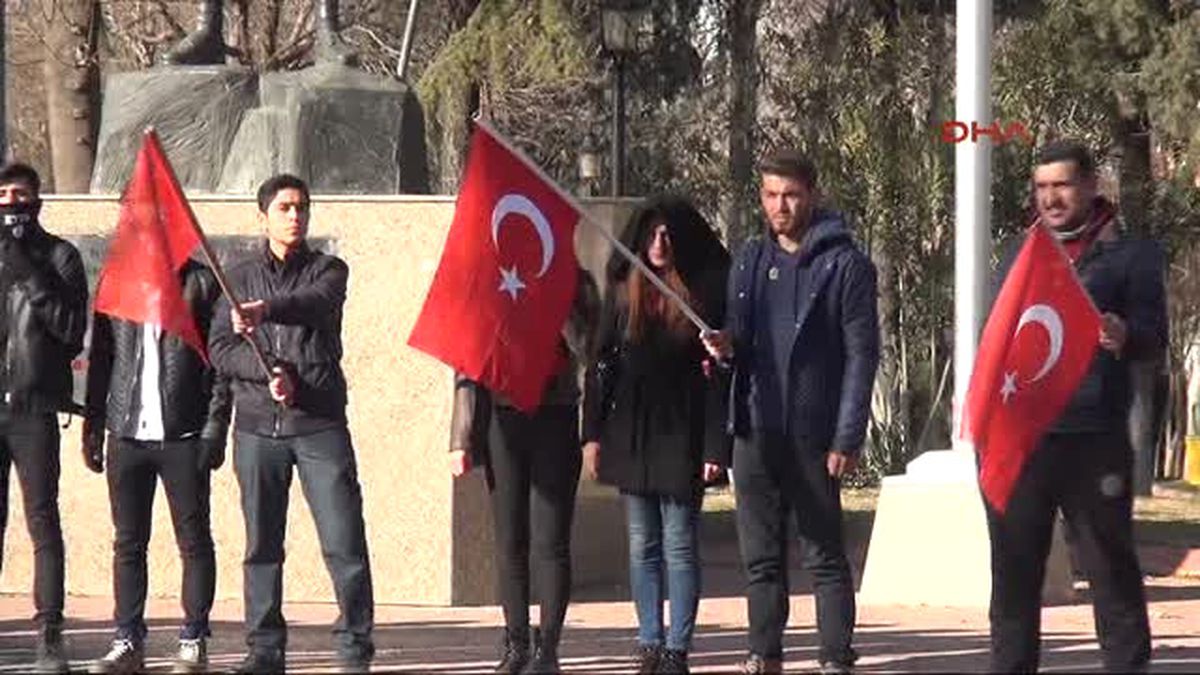 Gaziantep\'te Teröre Tepki Eylemi