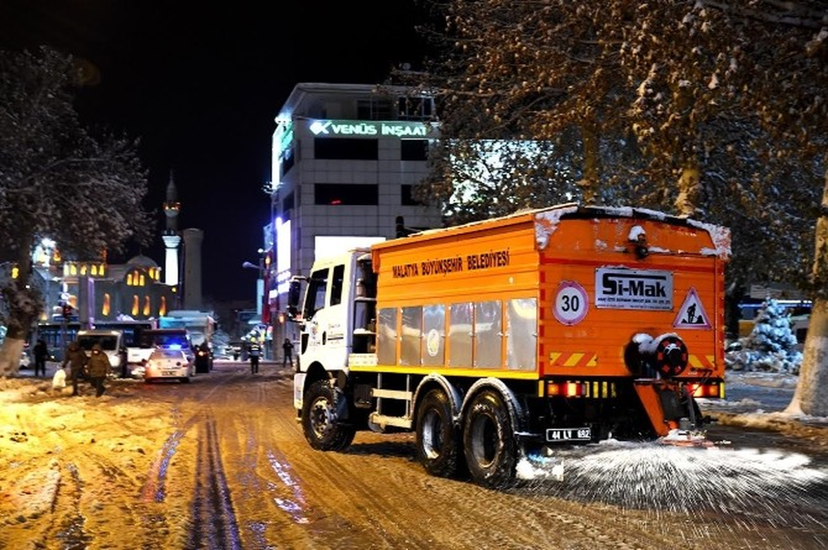 Malatya\'da Kapalı Yol Kalmadı