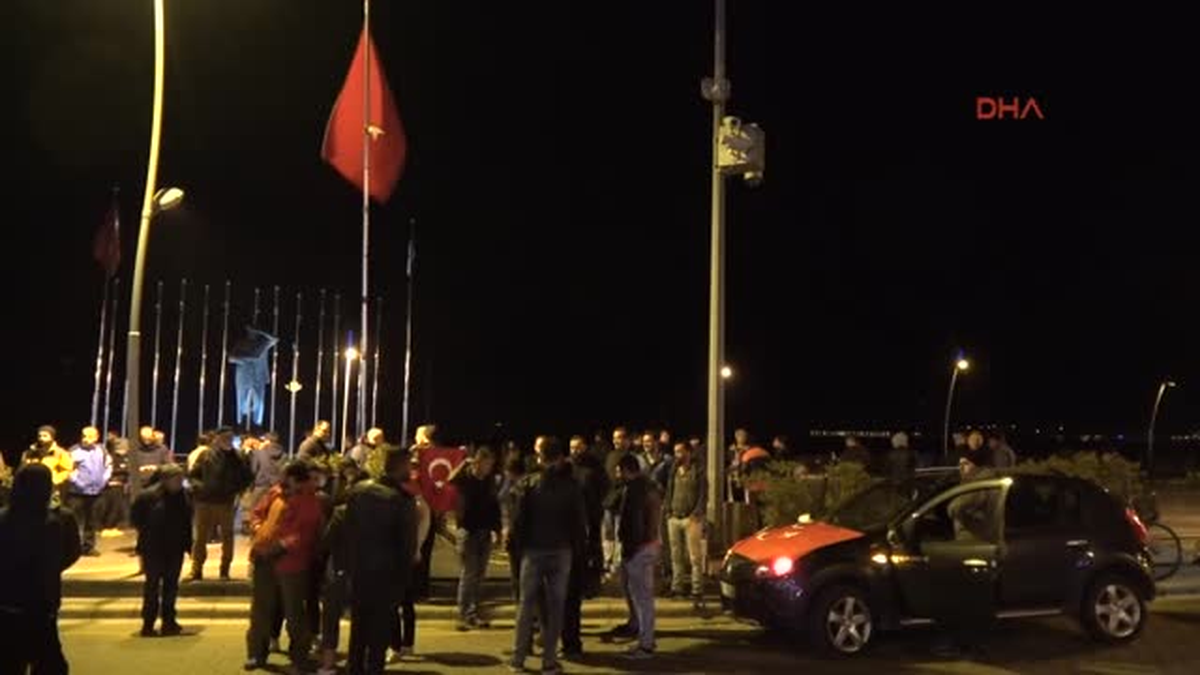 Marmaris\'te Teröre Tepki Eylemi