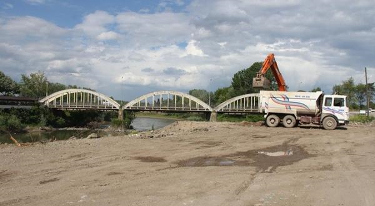 Sakarya Nehri Yatağındaki Genişletme Çalışmaları