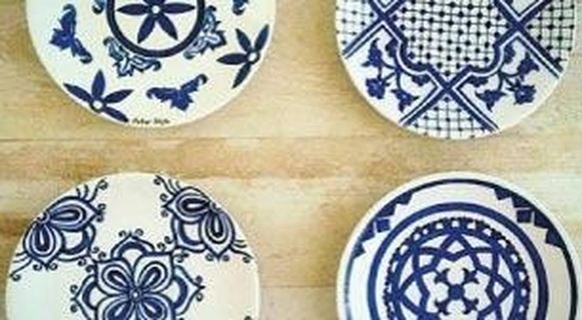 Seramik İşleri - Çinili Tabak