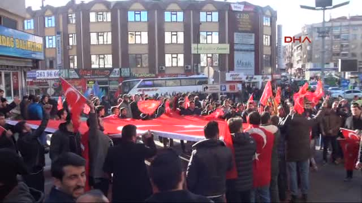 Tekirdağlılar Şehitler Için Yürüdü
