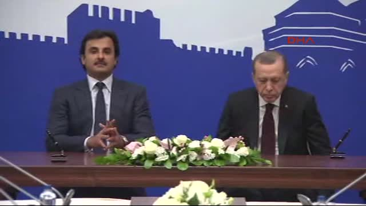 Trabzon Erdoğan, Katar Emiri\'ni Havaalanında Karşıladı 1