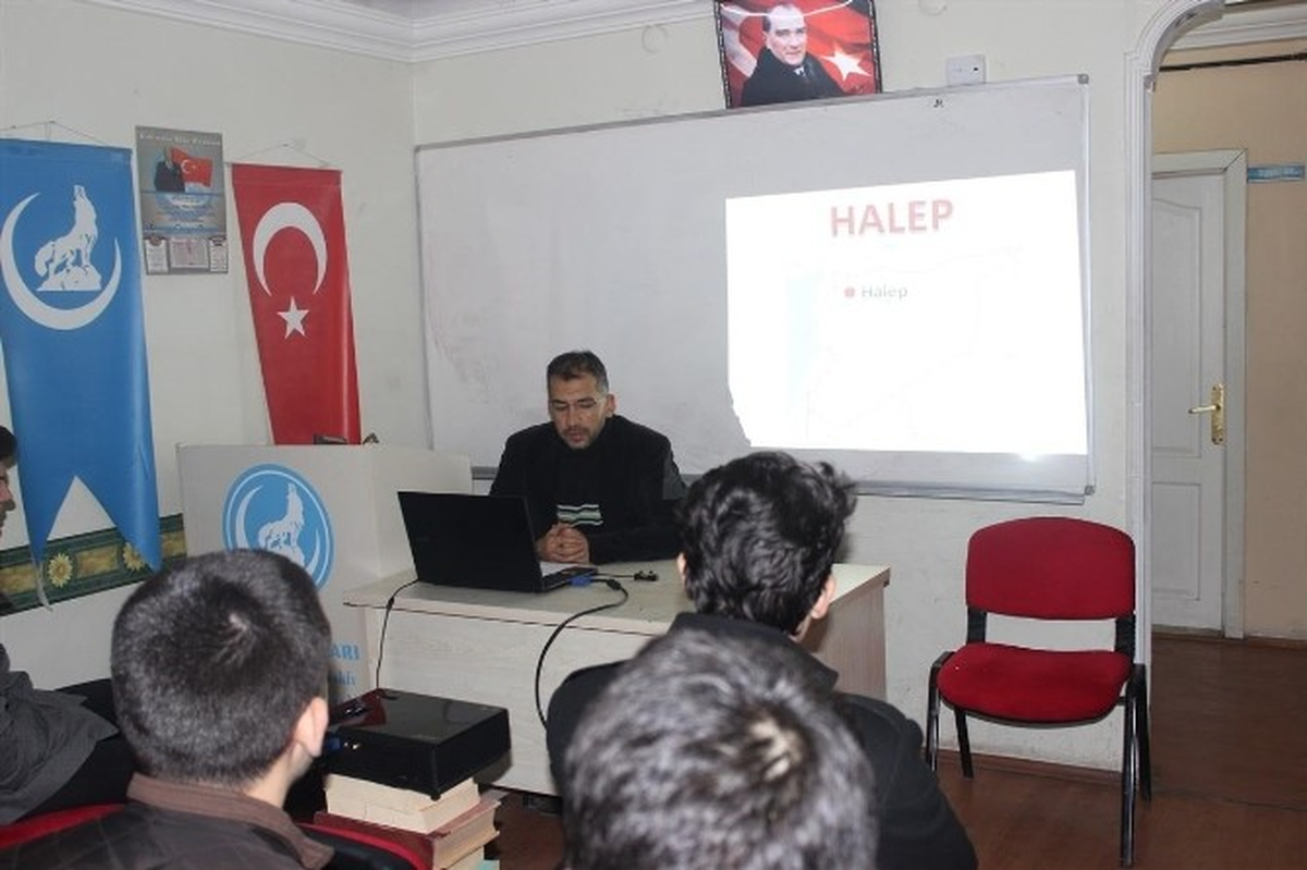 Ülkü Ocakları\'ndan "Halep" Semineri