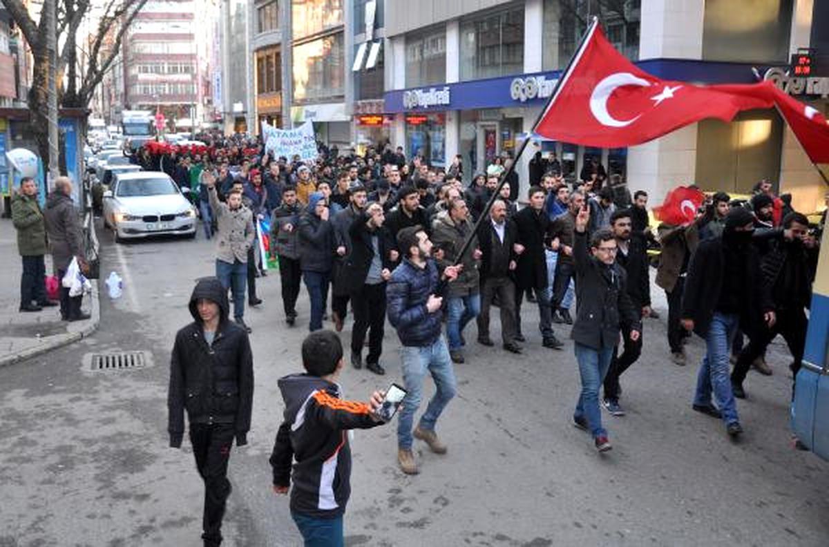 Zonguldak\'ta Terör Protestosu