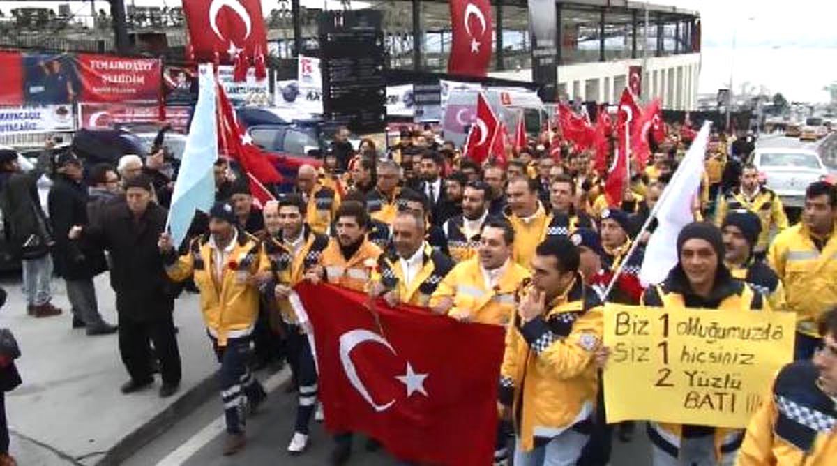 112 Acil Çalışanları Şehitleri Andı