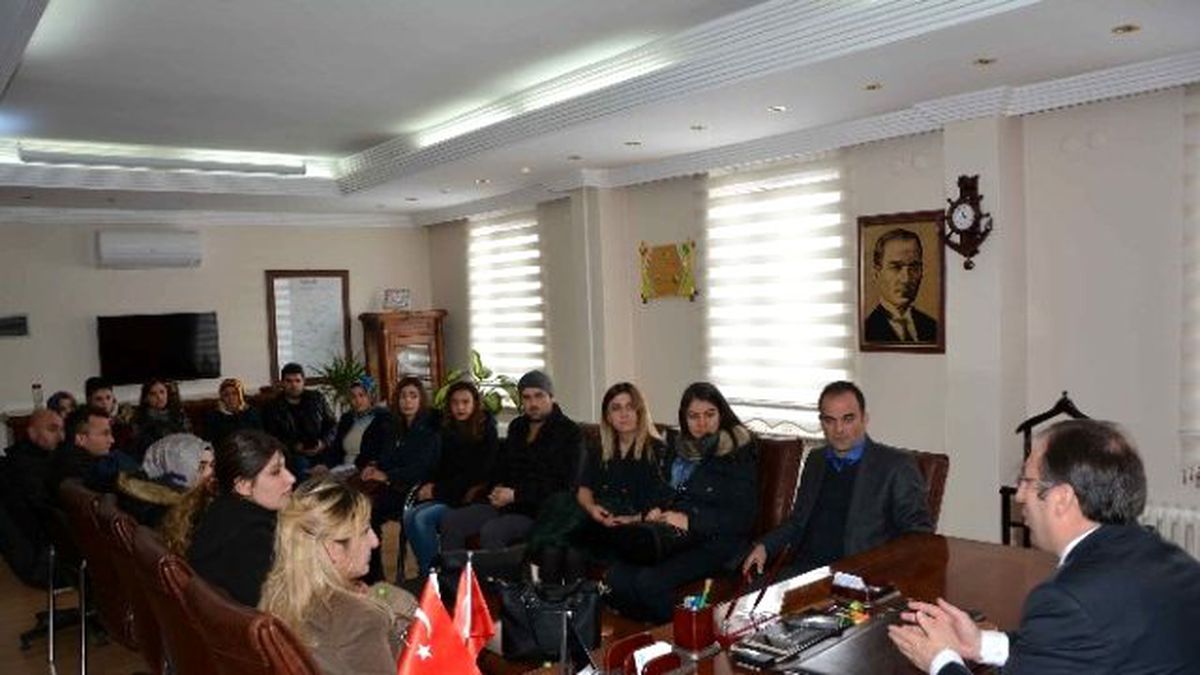 Aday Öğretmenlerden Kaymakam Akgül\'e Ziyaret