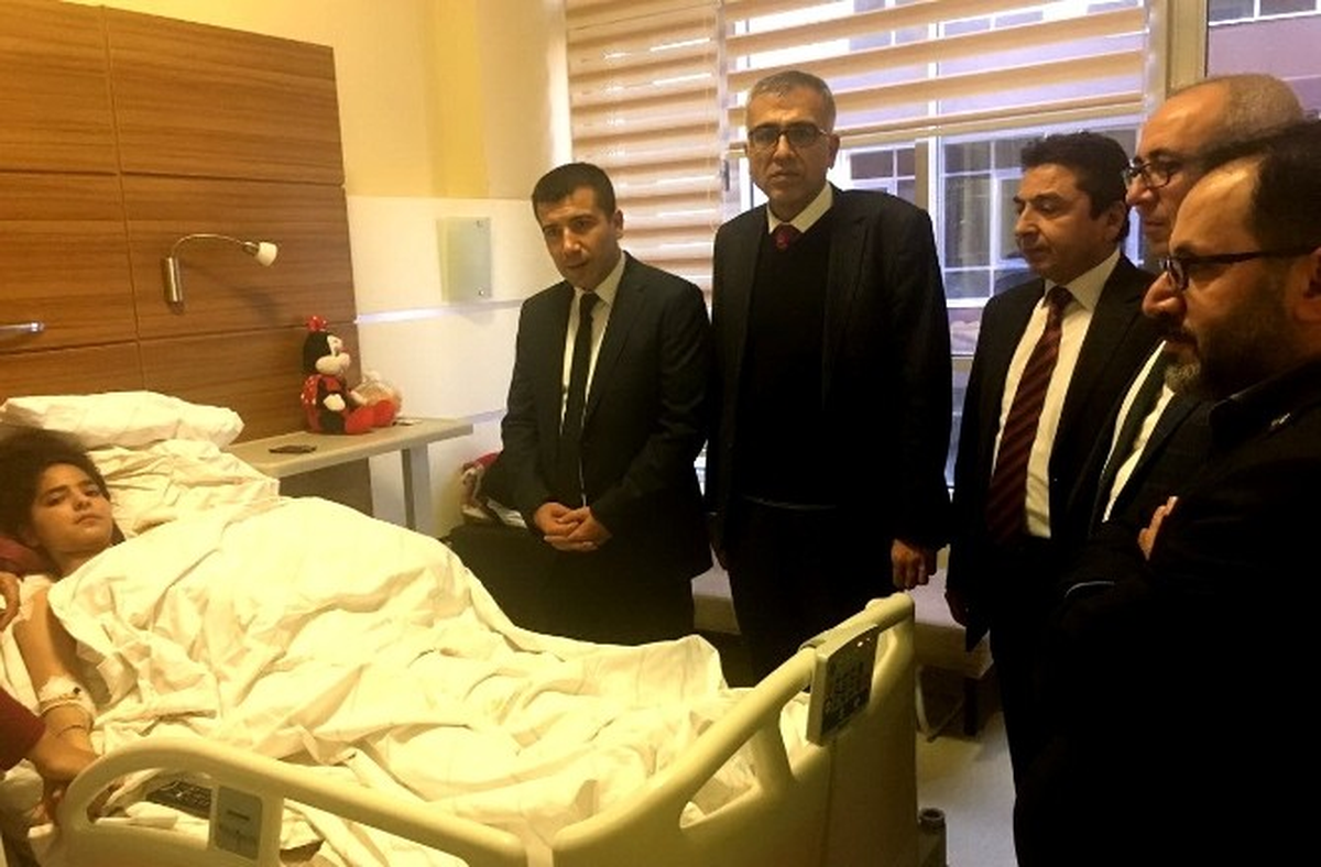 Afgan Hastaya Geçmiş Olsun Ziyareti