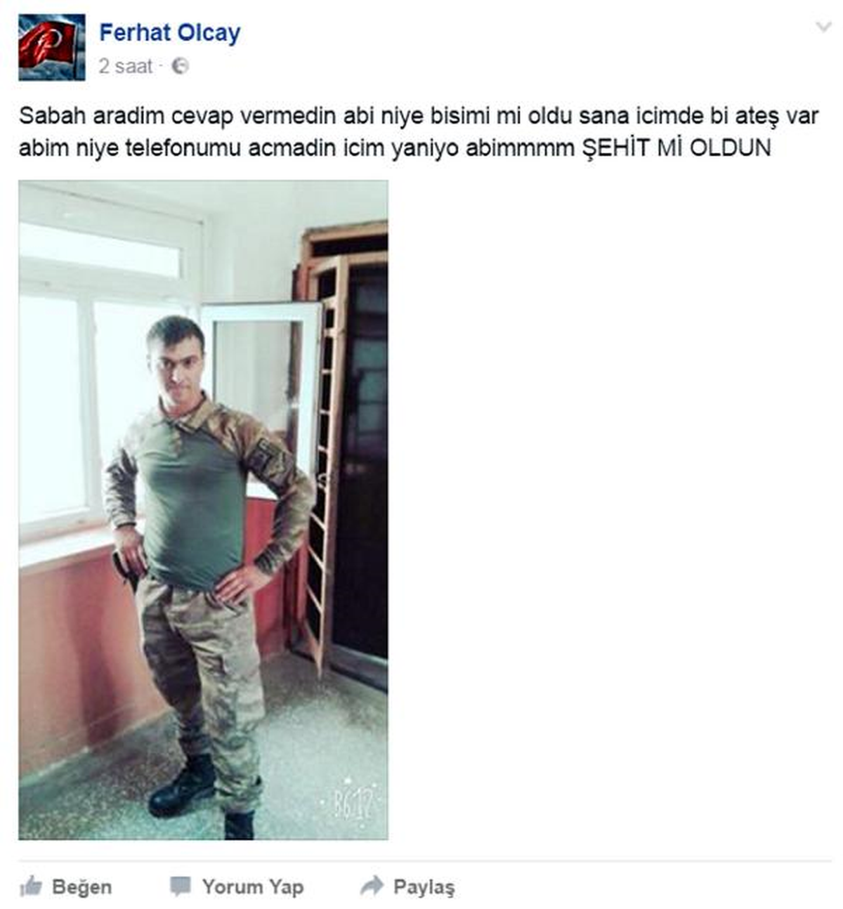 Afyonkarahisar\'da Fırat Kalkanı Şehit Ateşi (3)