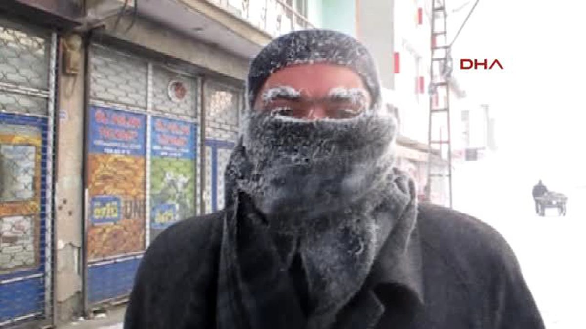 Ağrı Soğuklar Korkutuyor