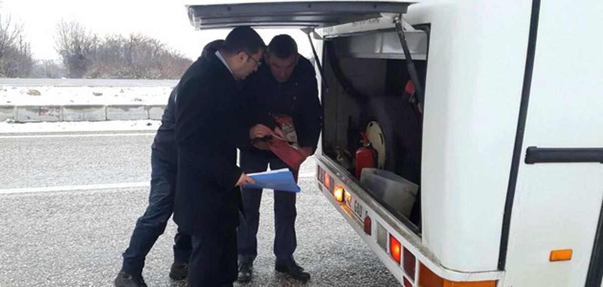 Akşehir\'de Okul Servisleri Denetlendi
