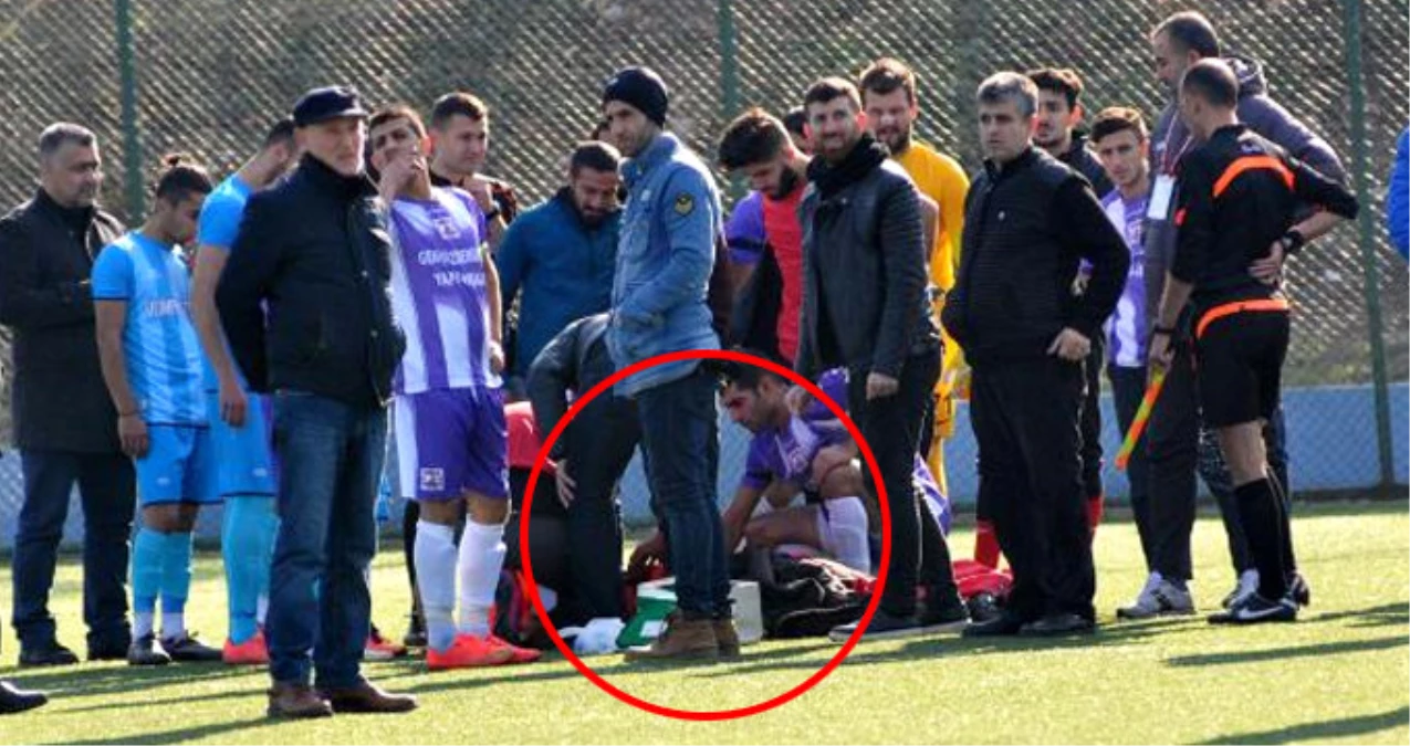 Amatör Futbolcunun Maçta Dili Döndü, Antrenörü Hayatını Kurtardı