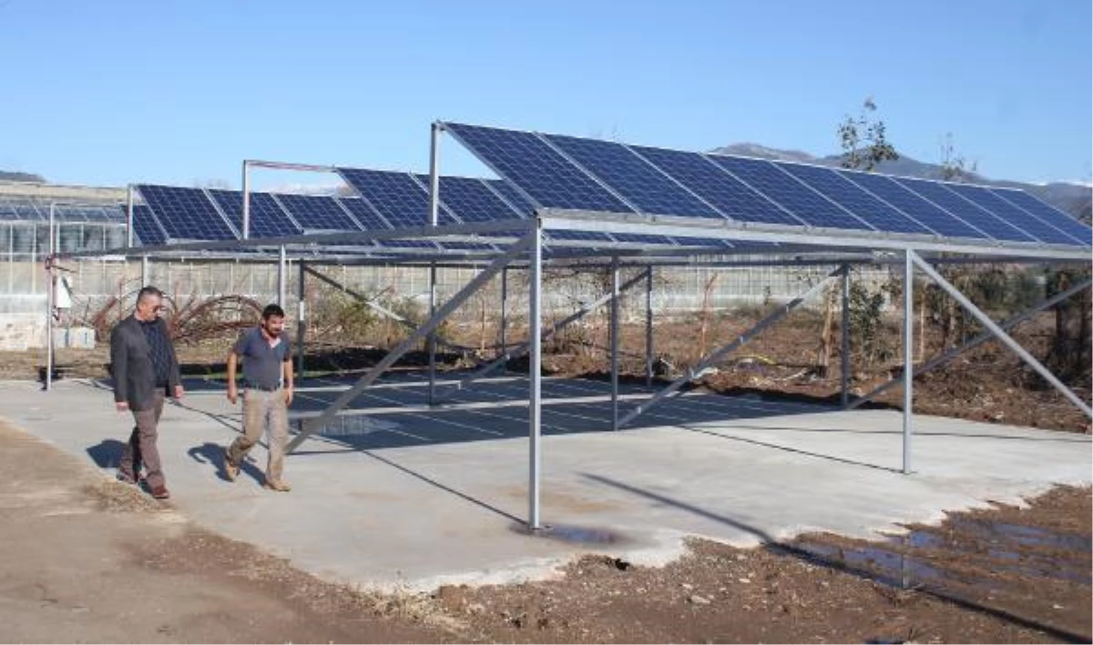 Antalya Gazipaşalı Üreticiler Güneş Enerjisine Yöneliyor