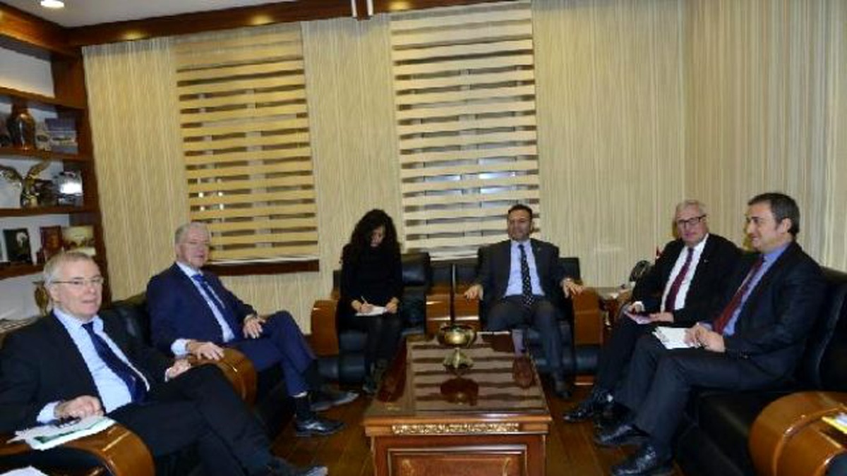 Avrupa Heyetinden Diyarbakır Valisi Aksoy\'a Ziyaret