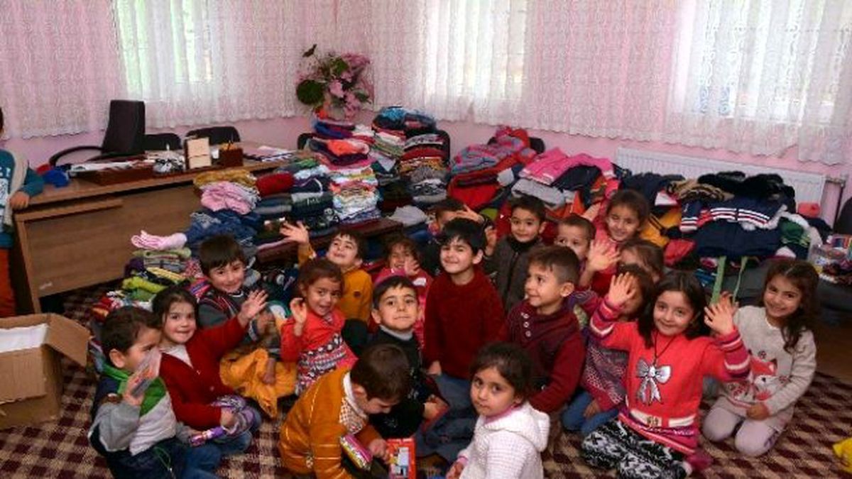 Çataklı Çocuklara Kırklareli\'den Sevgi Eli