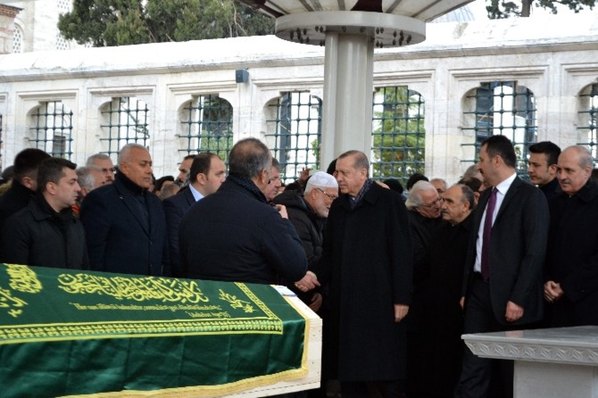 Cumhurbaşkanı Erdoğan, Prof. Dr. Süleyman Yalçın\'ın Cenazesine Katıldı