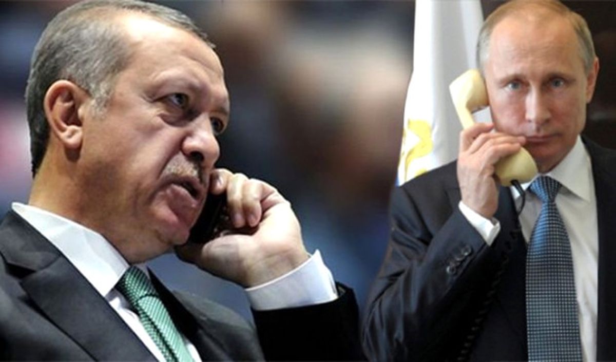 Erdoğan\'dan Putin\'e Telefon