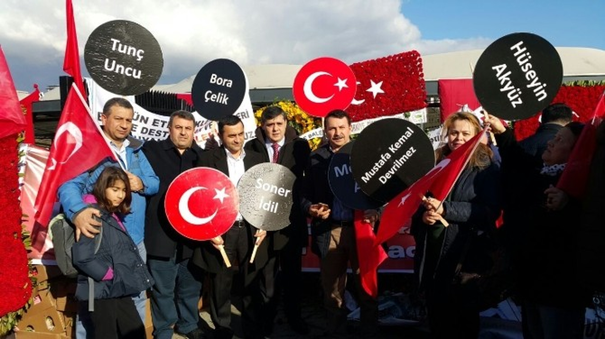 Erzincanlı Gazeteciler Birliği Şehitler Tepesi\'nde Dua Etti