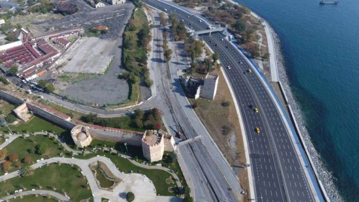 Havadan Görüntülerle ) Avrasya Tüneli Yarın Açılıyor