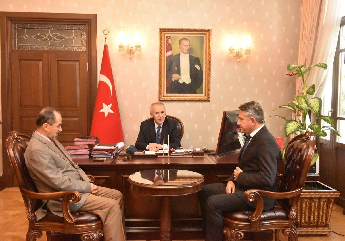 Hgc Yönetimi Hatay Valisi Ata\'yı Ziyaret Etti