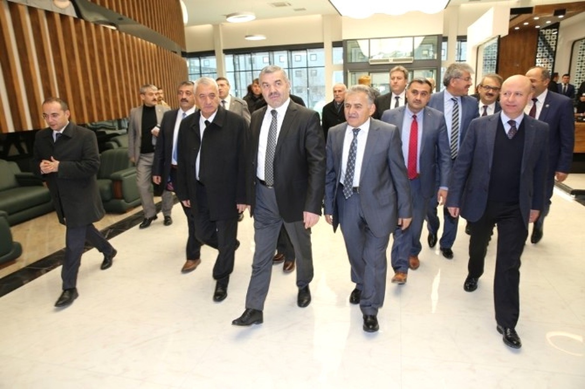 Kayseri Büyükşehir ve İlçe Belediye Başkanları Melikgazi\'de