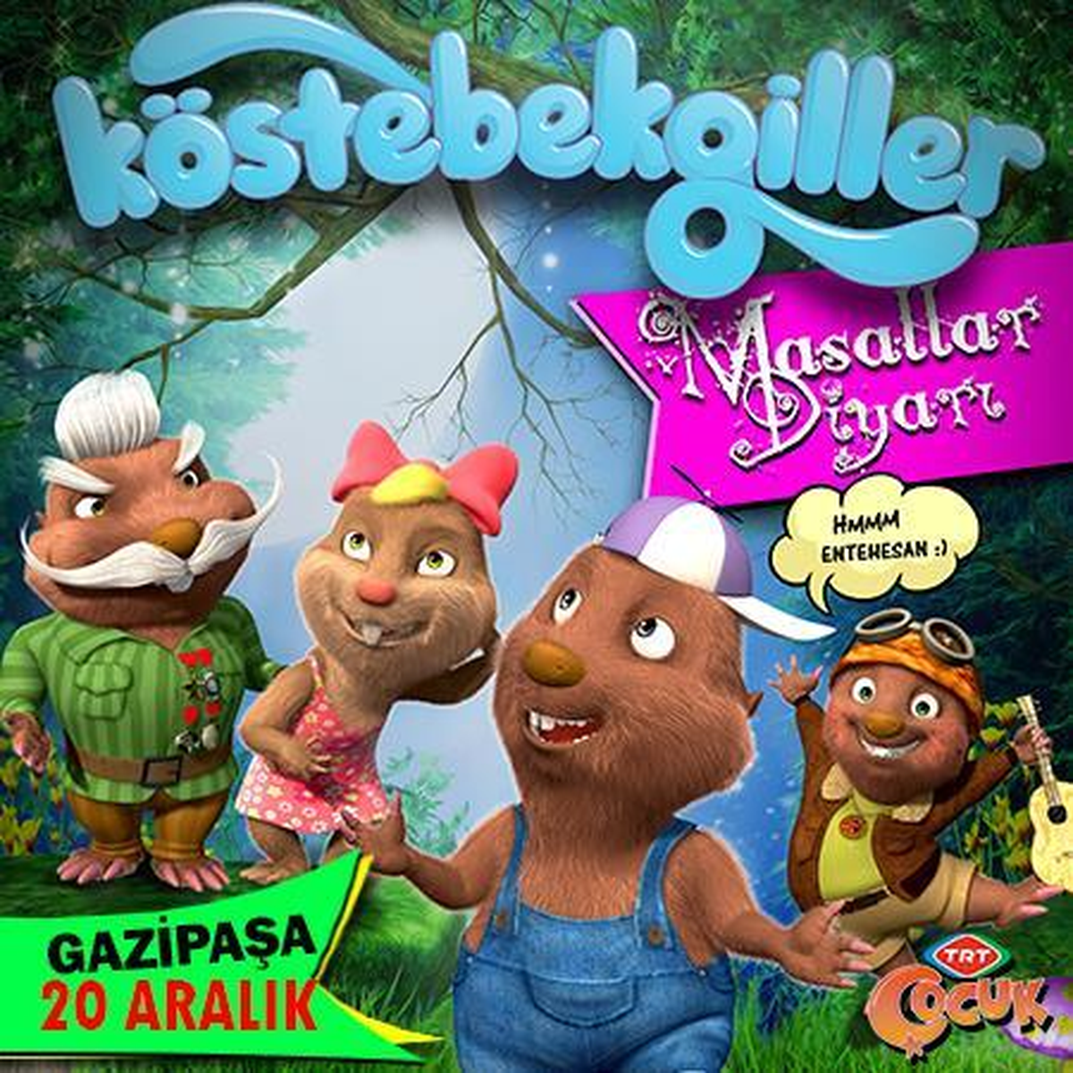 Köstebekgiller Masal Diyarı - Gazipaşa