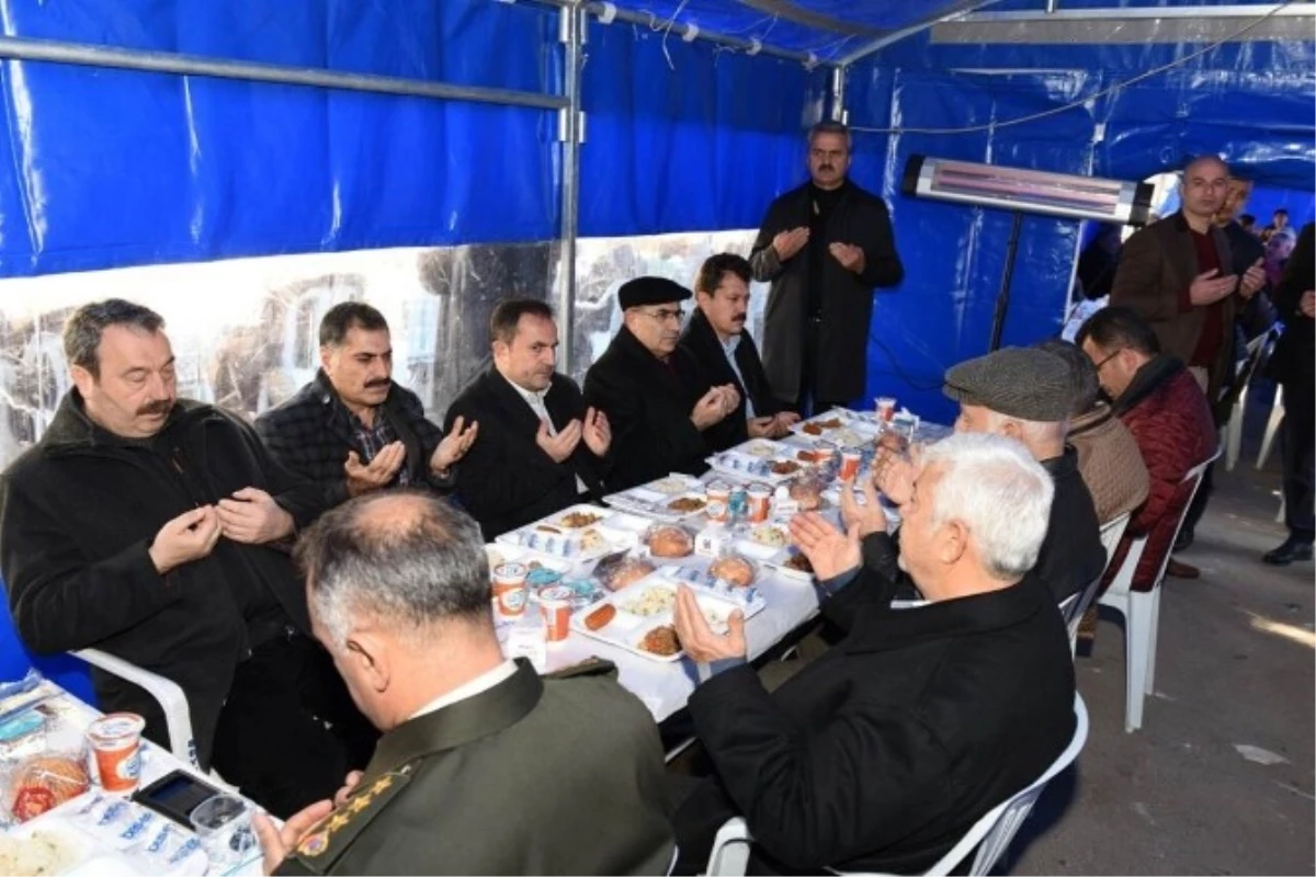 Şehit Polis Memuru Adem Oğuz İçin Mevlit Okutuldu