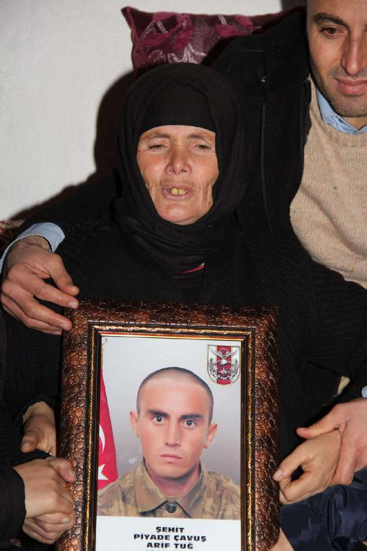 Şehitle Odasında Vedalaştılar