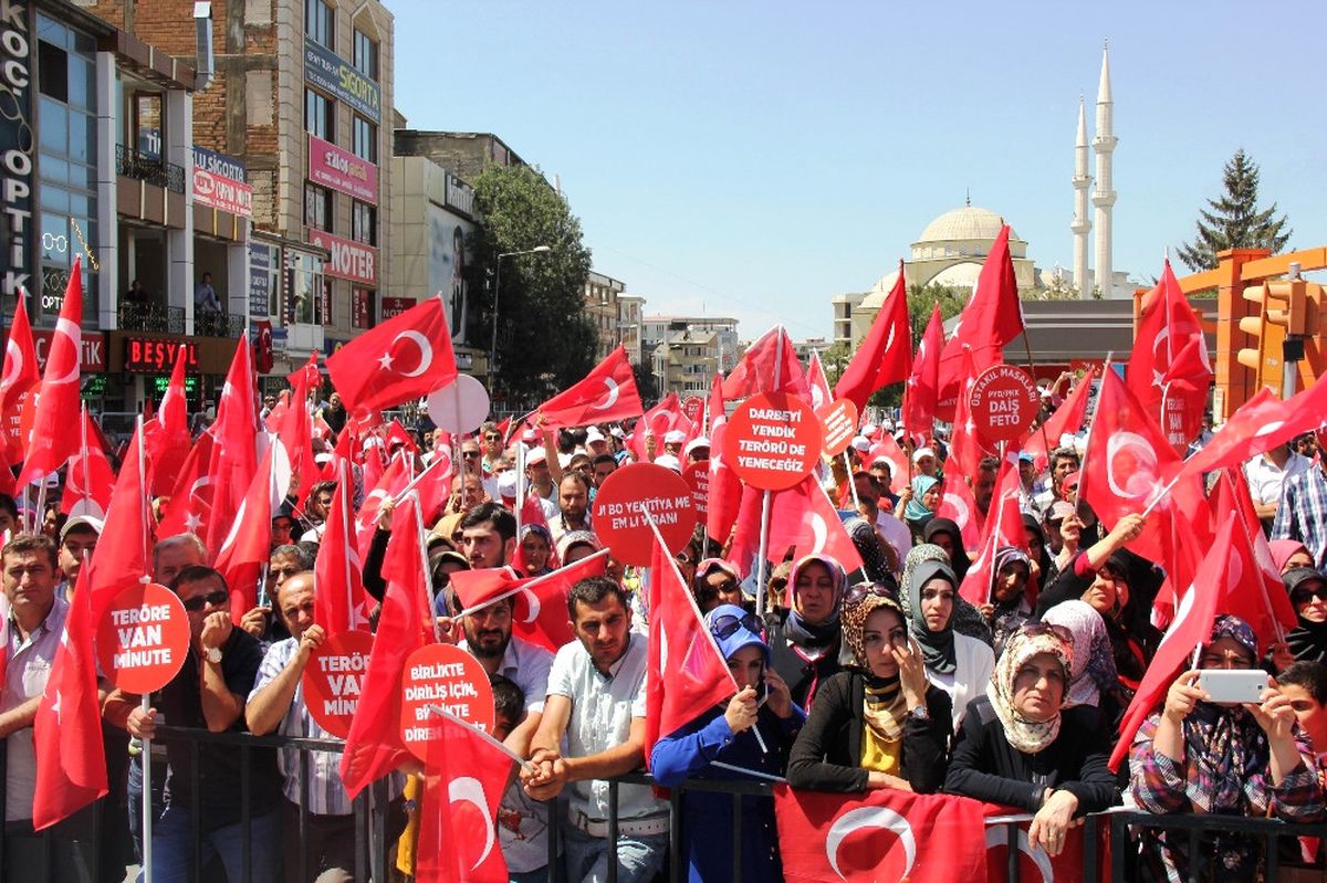 Teröre Karşı Van Tek Yürek