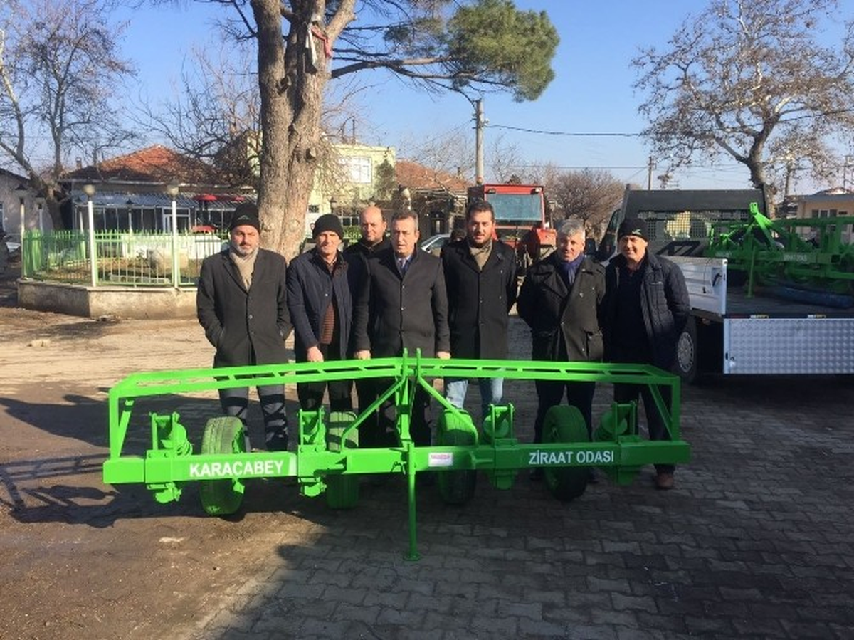 Ziraat Odası\'ndan Ekipman Desteği