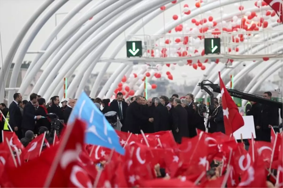 Avrasya Tüneli Açıldı! Açılış Töreni Renkli Görüntülere Sahne Oldu