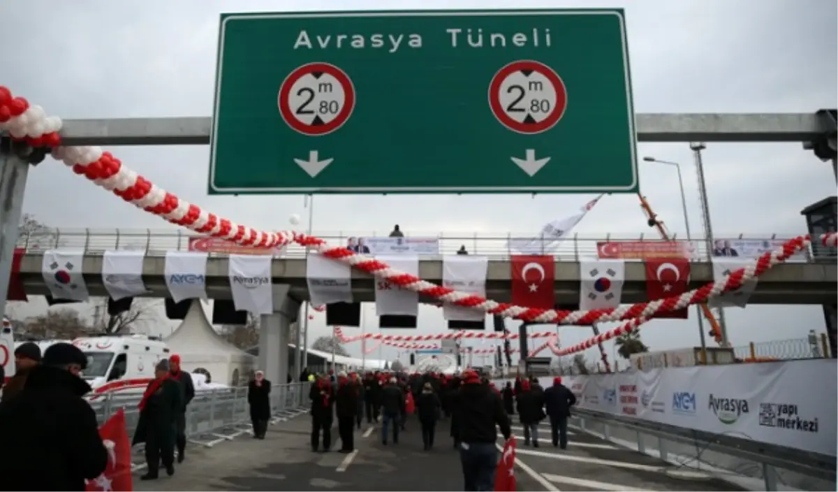 Avrasya Tüneli Açılıyor