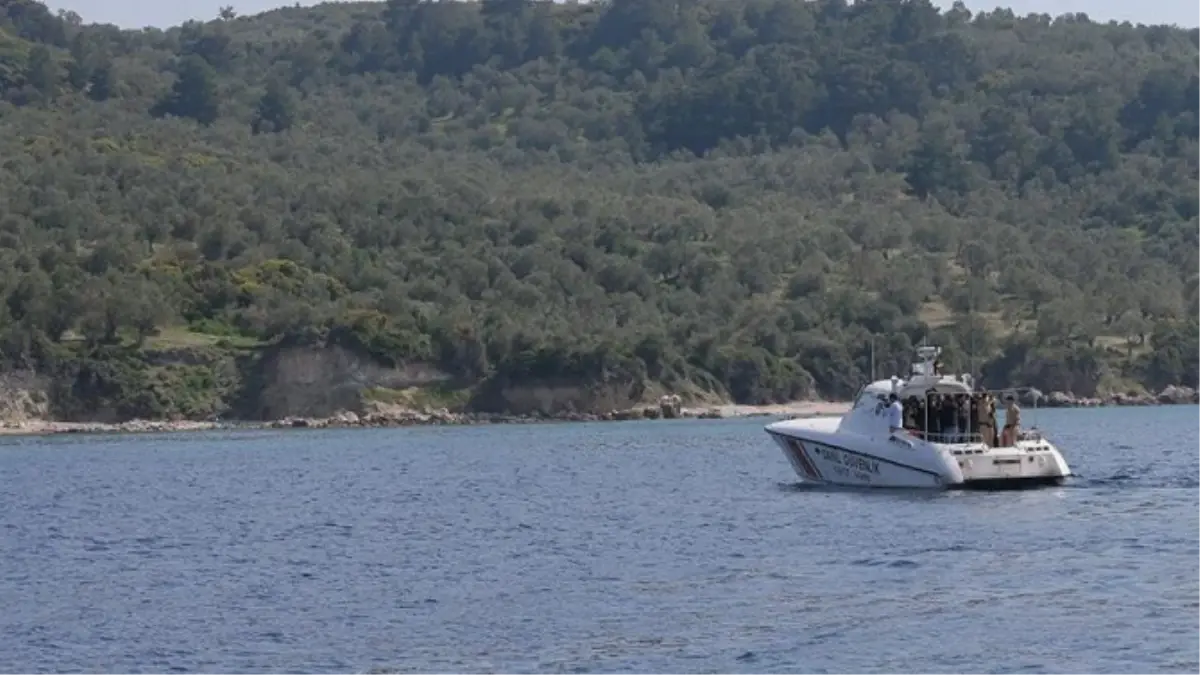 Ayvalık Açıklarında Sığınmacıları Taşıyan Tekne Battı