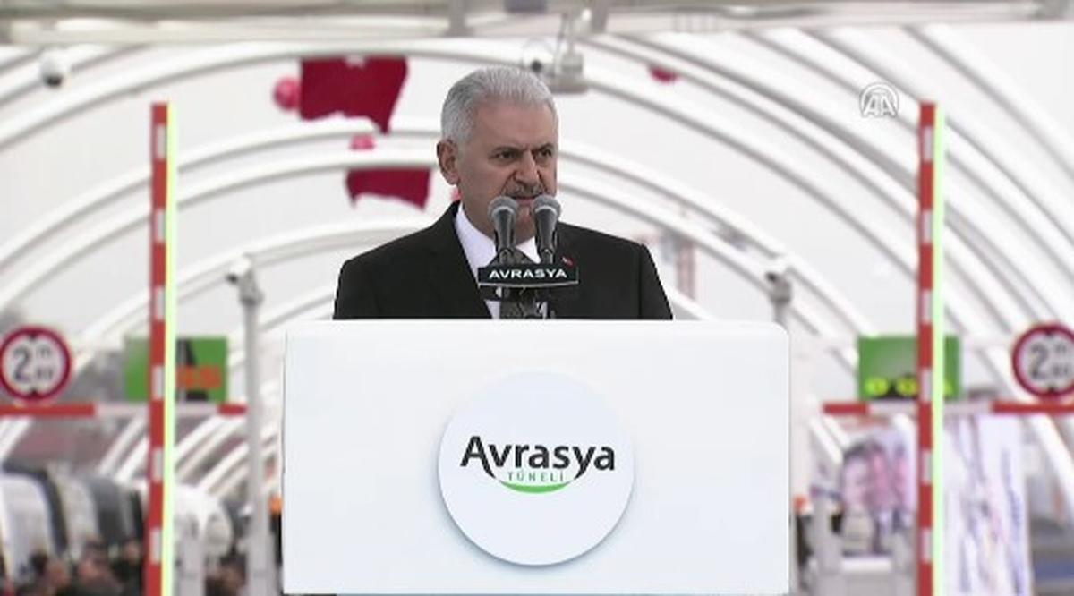 Avrasya Tüneli'nin Açılışında Konuşan Başbakan, 3. Havalimanının Açılış Tarihini Verdi