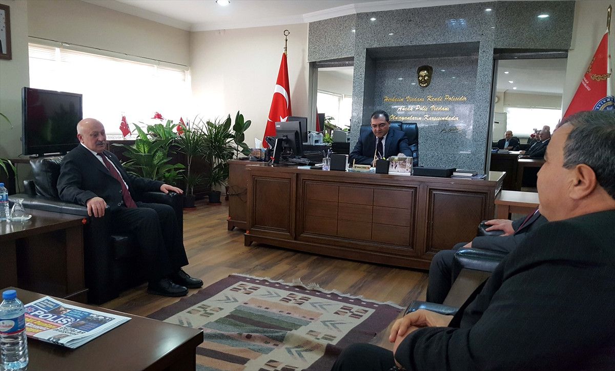Başkan Sümer, Emniyet Müdürü Çorumlu\'yu Ziyaret Etti