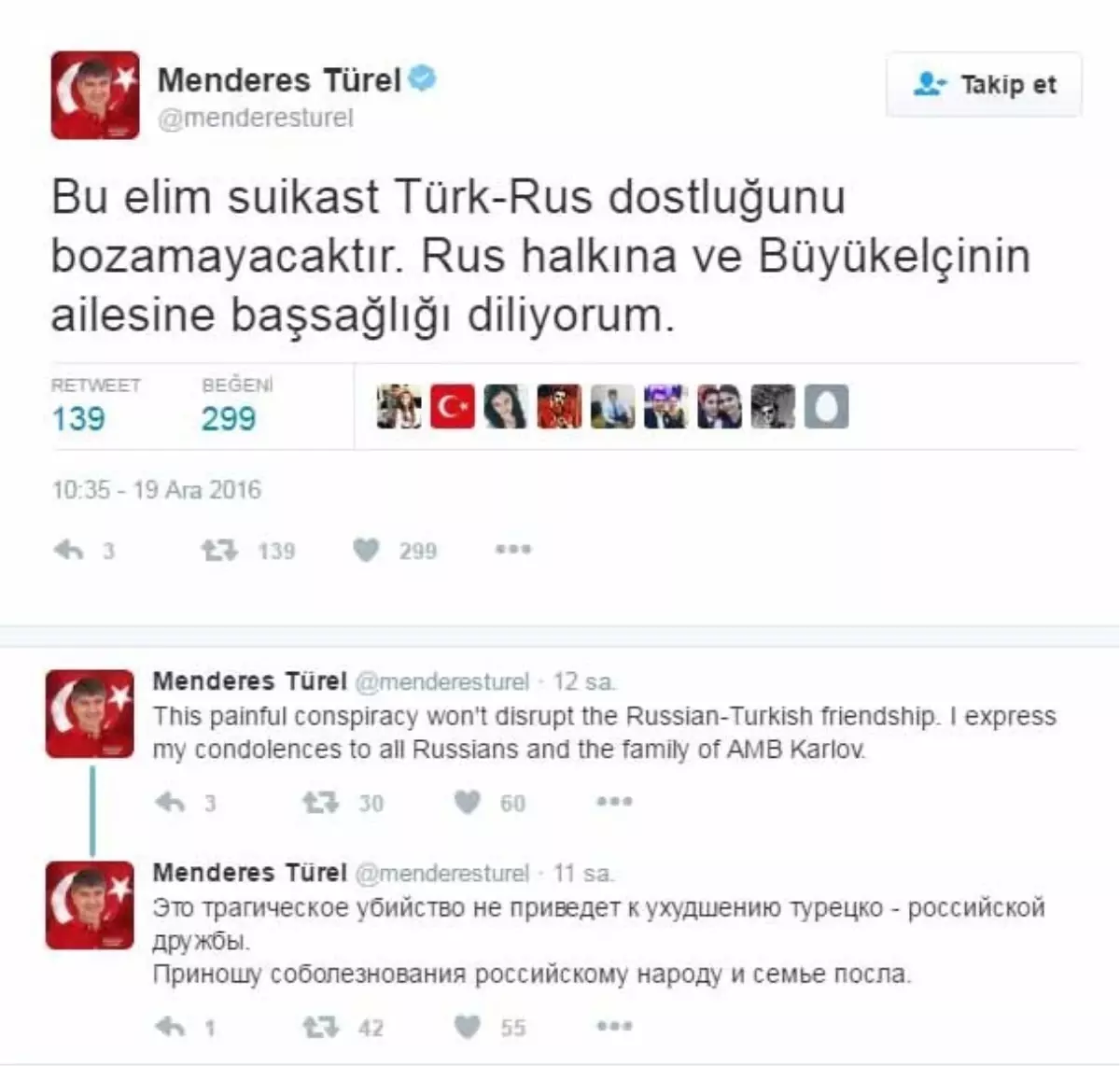 Başkan Türel\'den 3 Ayrı Dilde Baş Sağlığı Mesajı