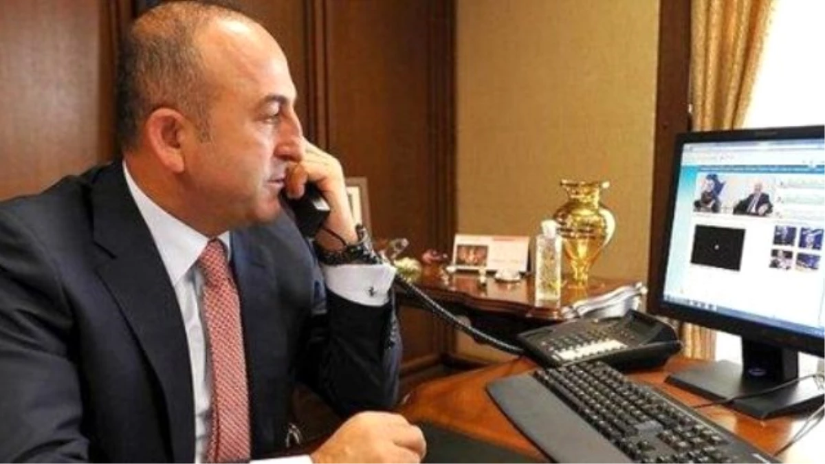Çavuşoğlu, Kerry ile Telefonda Görüştü