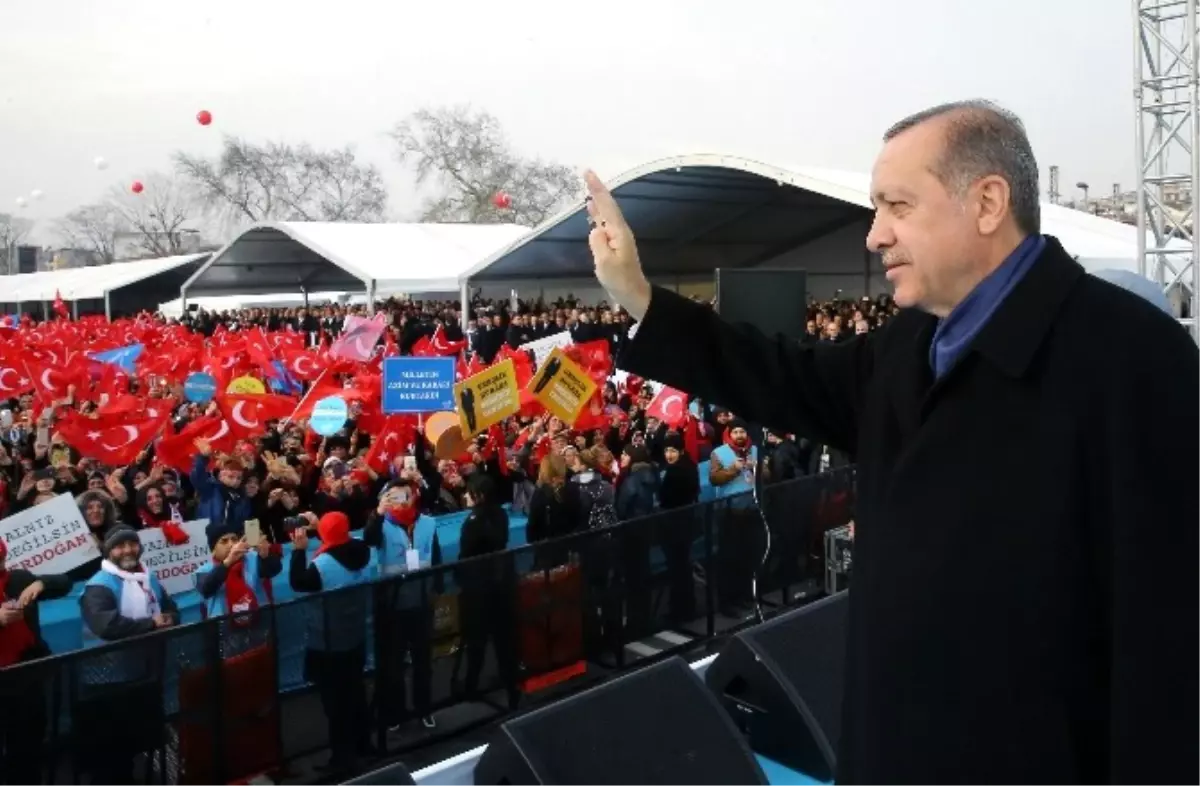 Cumhurbaşkanı Erdoğan: "Yılbaşına Kadar Tünelin Ücreti 15 TL Olsun."